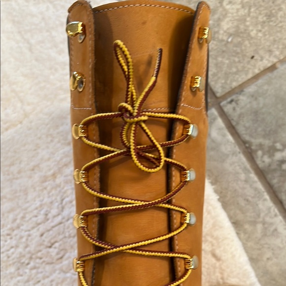 Timberland Tan Lace Up Boots with Nubuck Leather. Size 7. Excellent condition - Picture 7 of 13